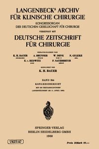 Produktbild: Verhandlungen der Deutschen Gesellschaft f&uuml;r Chirurgie