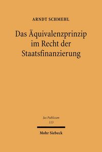 Produktbild: Das &Auml;quivalenzprinzip im Recht der Staatsfinanzierung
