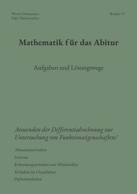 Produktbild: Mathematik f&uuml;r das Abitur