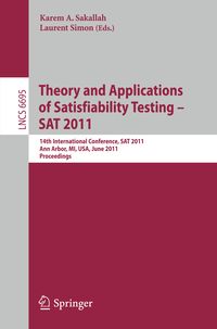 Produktbild: Theory and Application of Satisfiability Testing