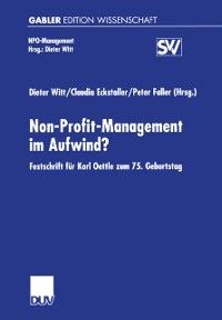 Produktbild: Non-Profit-Management im Aufwind?