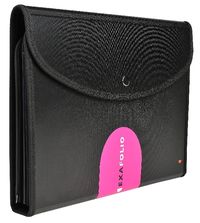 Exacompta Fächermappe A4 Exafolio 6tlg. schwarz