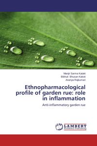 Produktbild: Ethnopharmacological profile of garden rue: role in inflammation