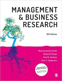 Produktbild: Easterby-Smith, M: Management and Business Research