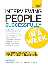 Produktbild: Interviewing People Successfully in a Week: Teach Yourself