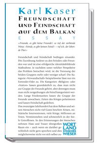 Produktbild: Freundschaft und Feindschaft auf dem Balkan
