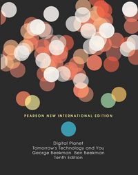 Produktbild: Beekman, G: Digital Planet: Pearson New International Editio