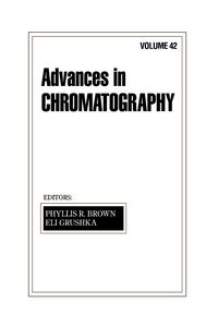 Produktbild: Advances in Chromatography