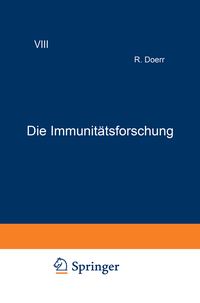 Produktbild: Die Immunit&auml;tsforschung