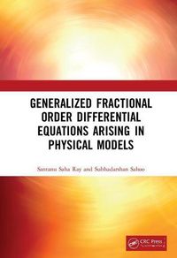 Produktbild: Ray, S: Generalized Fractional Order Differential Equations