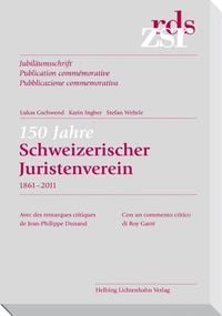 Produktbild: ZSR 2011 II Sonderheft 150 Jahre Juristenverein (1861-2011)