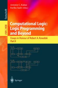 Produktbild: Computational Logic: Logic Programming and Beyond