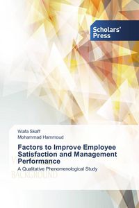 Produktbild: Factors to Improve Employee Satisfaction and Management Performance