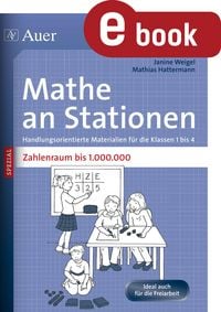 Produktbild: Mathe an Stationen SPEZIAL Zahlenraum bis 1000000
