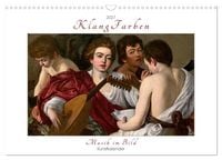 Produktbild: KlangFarben - Musik im Bild Kunstkalender (Wandkalender 2027 DIN A3 quer), CALVENDO Monatskalender