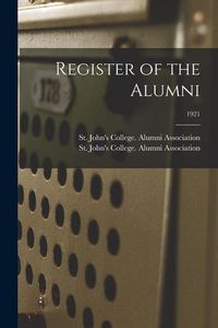 Produktbild: Register of the Alumni; 1921