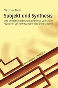 Bild vom Artikel Subjekt und Synthesis vom Autor Christian Thein