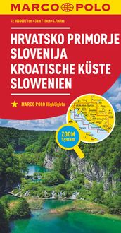 Bild vom Artikel MARCO POLO Regionalkarte Kroatische Küste, Slowenien 1:300.000 vom Autor 