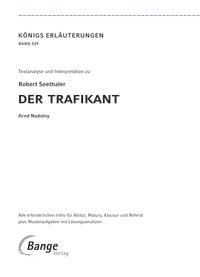 'Der Trafikant Von Robert Seethaler - Textanalyse Und Interpretation ...