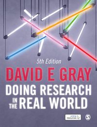 Produktbild: Gray, D: Doing Research in the Real World
