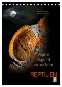 Produktbild: Auge in Auge mit coolen Typen - REPTILIEN (Tischkalender 2026 DIN A5 hoch), CALVENDO Monatskalender