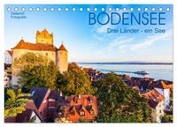 Produktbild: BODENSEE Drei L&auml;nder - ein See (Tischkalender 2026 DIN A5 quer), CALVENDO Monatskalender