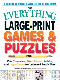 Produktbild: The Everything Large-Print Games & Puzzles Book