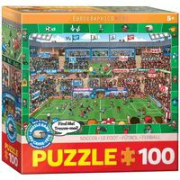 Bild vom Artikel Eurographics 6100-0476 - Fußball - Suchen & Finden , Puzzle, 100 Teile vom Autor 