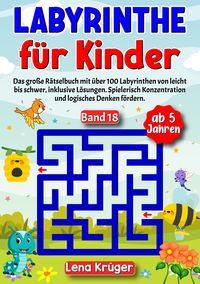 Produktbild: Labyrinthe f&uuml;r Kinder ab 5 Jahren - Band 18