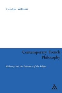 Produktbild: Contemporary French Philosophy