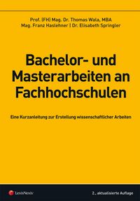 Produktbild: Bachelor- und Masterarbeiten an Fachhochschulen
