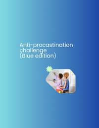 Produktbild: Anti-procastination challenge (Blue edition)