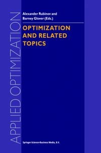 Produktbild: Optimization and Related Topics
