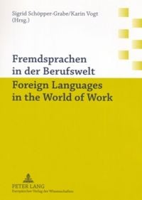 Produktbild: Fremdsprachen in der Berufswelt- Foreign Languages in the World of Work