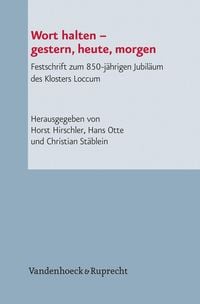 Produktbild: Wort halten &ndash; gestern, heute, morgen