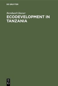 Produktbild: Ecodevelopment in Tanzania