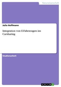 Produktbild: Integration von E-Fahrzeugen ins Carsharing