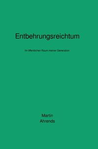 Produktbild: Entbehrungsreichtum