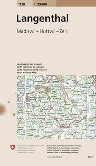 Produktbild: Swisstopo 1 : 25 000 Langenthal