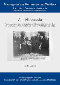 Produktbild: Trauregister Amt Niederaula