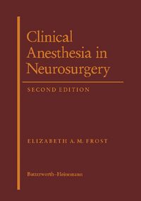 Produktbild: Clinical Anesthesia in Neurosurgery