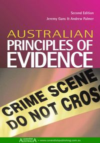 Produktbild: Australian Principles of Evidence, Second Edition