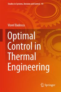 Produktbild: Optimal Control in Thermal Engineering