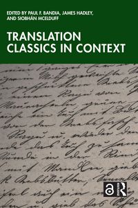 Produktbild: Translation Classics in Context