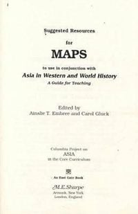 Produktbild: Embree, A: Suggested Resources for Maps to Use in Conjunctio
