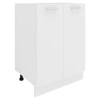 Produktbild: K&uuml;chenschrank B 60 cm Unterschrank Dreht&uuml;ren Esilo