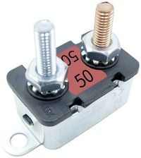 Produktbild: PARTS PTT C001-102-0111C2T350 Sicherungsautomat 50 A, 25A Silber, Rot 1St.
