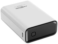 Produktbild: Ansmann 20000 mAh PB222PD w Powerbank 20 Ah USB PD 3.0, Quick Charge 2.0 LiPo Wei&szlig; mit Laderegler, gleichzeitiges Laden und Entladen, Statusanzeige