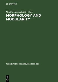 Produktbild: Morphology and Modularity