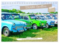 Produktbild: Trabi-Treffen (Tischkalender 2026 DIN A5 quer), CALVENDO Monatskalender